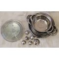 Stainless Steel 10 Piece Pot Set