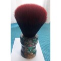 Acrylic Turned Shaving Brush (Abalone, 24mm Synthetic,Blood Knot)
