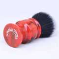 Yaqi Shave Brush Red Swirl (Tuxedo Synthetic)