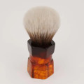 Yaqi Shave Brush Mocca (Brown Synthetic)