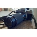 Vintage MINOLTA SRT 1016 Camera with f 80 - 200 mm lens