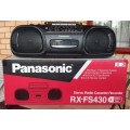 Vintage Panasonic RX-FS430 Stereo Radio Cassette Recorder