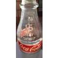 Vintage Collectible 1.5 litre Coke/Coca-Cola Glass Bottle English / Afrikaans