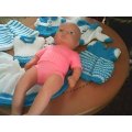 VINTAGE ANATOMICAL CORRECT FEMALE BABY DOLL - 40CM WITH CLOTHES!!!!