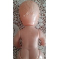 Vintage  Baby Doll Jointed Blue Sleep Eyes Made in Hong Kong - 1960`S