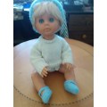 VINTAGE FIRST LOVE DOLLY - 48CM - NO MARKINGS ON FACE OR BODY IN BEAUTIFUL CONDTION