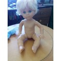 VINTAGE FIRST LOVE DOLLY - 48CM - NO MARKINGS ON FACE OR BODY IN BEAUTIFUL CONDTION