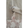 Beige 100% Cotton Skirt By Catharina Hepfer - Like New - M/34/10