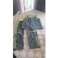 Active Sport Wear - Pre-Loved - Grey and Neon Yellow