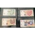 Collectors Lot!!!4x South African Uncirculated Notes!!These have become very Scarce!!!!