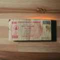 Rare collectors 2007  Zimbabwe Fifty thousand Dollars Bearer Cheque