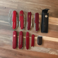 Collectors selection of pocket and multi tool knives
