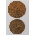 Extremely rare & collectable 1700`s King George III coins