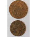 Extremely rare & collectable 1700`s King George III coins