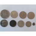 Collectors selection of memorabilia coins