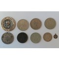 Collectors selection of memorabilia coins