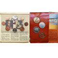 Vintage Collectors Dias 88 and South African 1991 coin sets