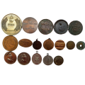 Rare vintage collectors selection of commemorative coins/tokens