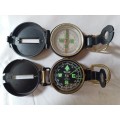 Two collectors Lensatic compasses