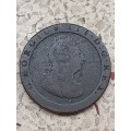 Rare vintage collectors 1797 Great Britain Cartwheel One Penny