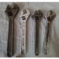 Collectors selection of shifting spanners and water pump pliers