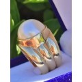 Estate Find 9ct Gold Mabe Pearl Ring