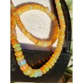 Rare Natural Ethiopian Opal Necklace