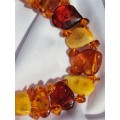 Mixed Amber Vintage Necklace