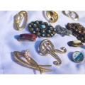 Lot of Brooches