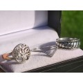 Sterling Silver Ring Lot