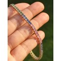 Rare Estate Find 14K 11.30C Sapphire Bracelet