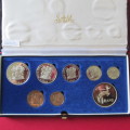 1984 S.A. PROOF SET WITH NICKLE AND SILVER RAND