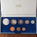 1972 SORT PROOF SET - 1 CENT - SILVER RAND