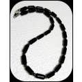 Men's Black Onyx Necklace - Root, Solar Plexus and Third eye Chakra