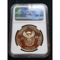 2019 BRONZE ALLOY R50 -25y CONSTITUTIONAL DEMOCRACY-  -FIRST RELEASES!!-   NGC MS70   FINEST KNOWN!!