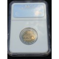 2008 SOUTH AFRICA COIN WORLD R5  -NGC GRADED MS67-