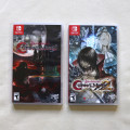 2X GAME BUNDLE! Nintendo Switch - Bloodstained: Curse of the Moon 1 & 2 - Limited Run Games #31 & #9