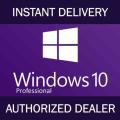 Windows 10 Professional 32/ 64bit Genuine License Key INSTANT DELIVERY