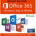 Microsoft Office 365 Professional Plus - Windows, MAC, Android & 5TB OneDrive (LIFETIME ACCOUNT)
