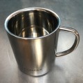 1 x Contax coffee cup stainless steel, new in box