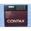 CONTAX KYOCERA MOUSEPAD 21CM X 23CM WITH SOLAR CALCULATOR