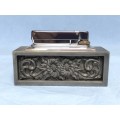 Table firelighter / ligher pewter collection item from Germany ,  Baecker