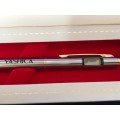 2 X Yashica ball pen LED Time Pen - VINTAGE COLLECTORS ITEM