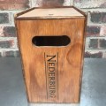 Nederburg wooden wine rack vintage