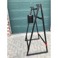 Manfrotto Tripod Display, very rare, size : Hight: approx 1,43m, Wide : approx 80cm, Depth
