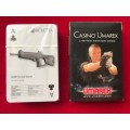 CASINO UMAREX Playing cards set vintage new, Walther / Hammerli / Beretta / Browning / Colt / SandW