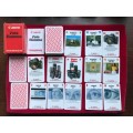 CANON Foto Romme card playing set vintage from the 70ties