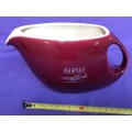 Quantas Australias Overseas Airline Tea Can, porcelaine, vintage , rare , collectors item