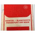 Heintze + Blanckertz Frankfurt am Main Germany TIF Linolecut Set - VINTAGE , COLLECTORS ITEM