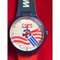 CANON WATCH , WORLDCUP USA 1994, SWISS MADE, COLLECTORS ITEM